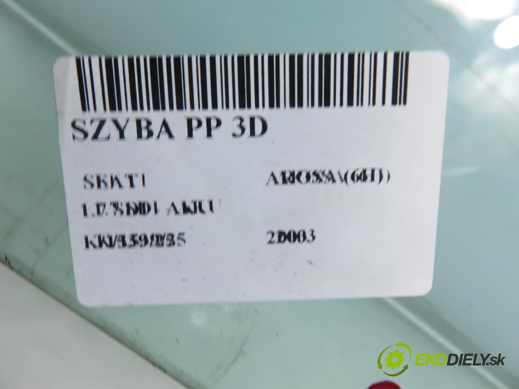 SEAT AROSA (6H) HB 2003 44,00 1.7 SDI - AKU 1716,00 okno PP 3D
