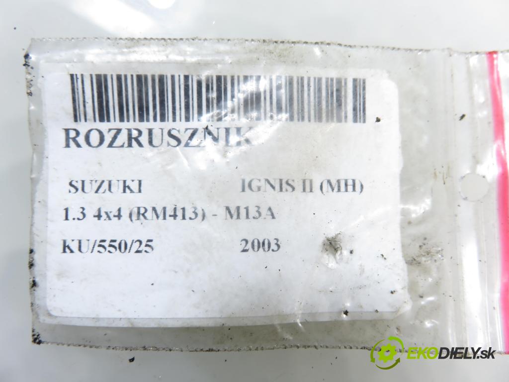 SUZUKI IGNIS II (MH) HB 2003 69,00 1.3 VVT 4x4 94 - M13A 1328,00 Štartér S5234 (Štartér)