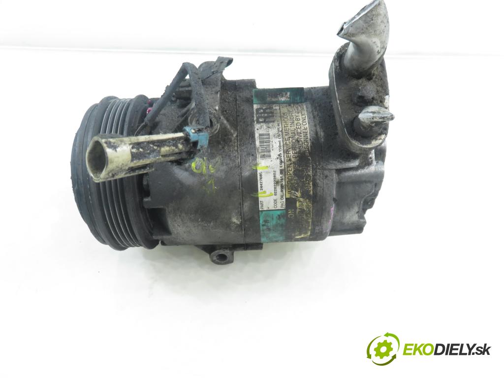 OPEL CORSA C (X01) HB 2001 43,00 1.0 12V 58 - Z 10 XE 973,00 KOMPRESOR: klimatizácie 24427685 (Kompresor klimatizácie)