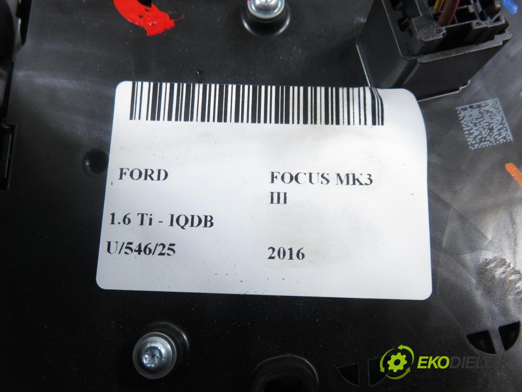 FORD FOCUS III HB 2016 77,00 1.6 Ti VCT 105 - IQDB 1596,00 palubná doska F1ET18K811AD
