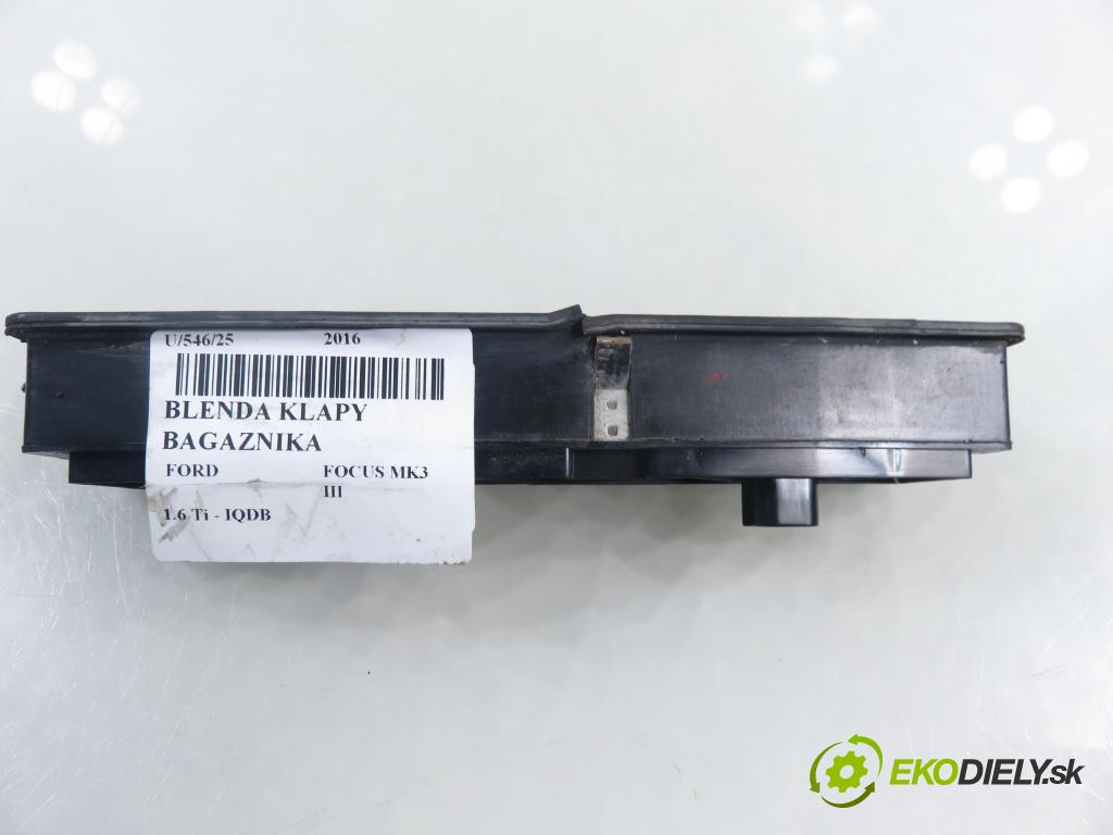 FORD FOCUS III HB 2016 77,00 1.6 Ti VCT 105 - IQDC 1596,00 vypínač otevírání FLAPS / MICROSTICKS F1EB19B514AC