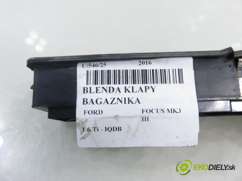 FORD FOCUS III HB 2016 77,00 1.6 Ti VCT 105 - IQDC 1596,00 vypínač otevírání FLAPS / MICROSTICKS F1EB19B514AC
