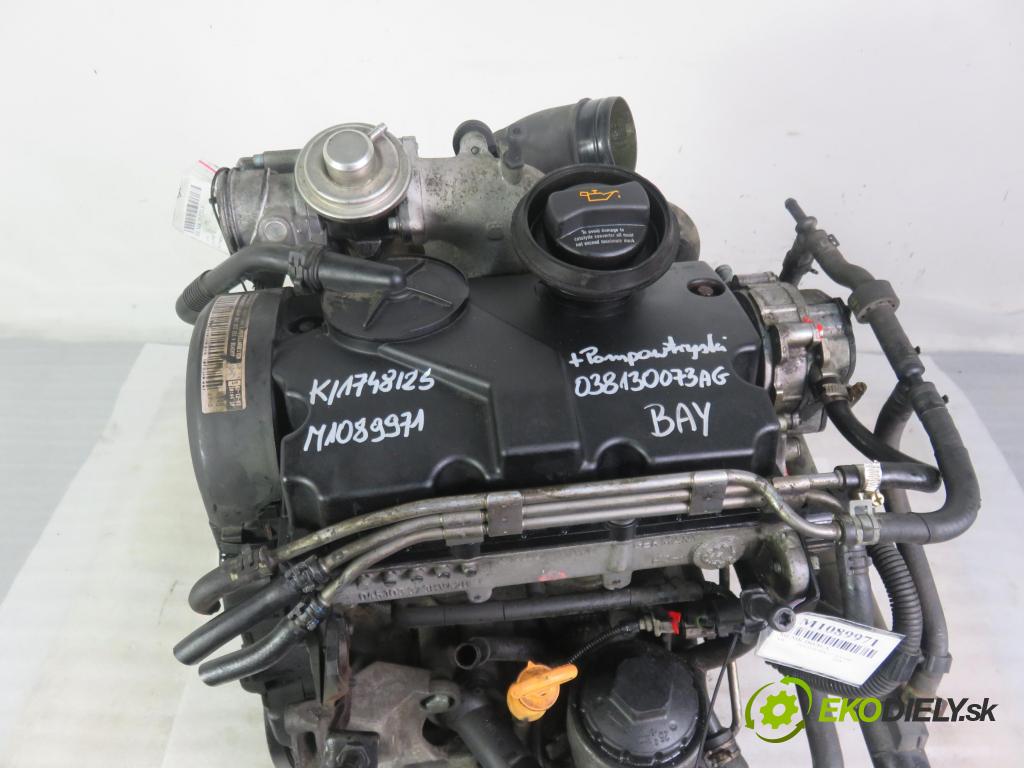 VW POLO (9N_) HB 2004 55,00 1.4 TDI - BAY 1422,00 Motor DIESEL BAY