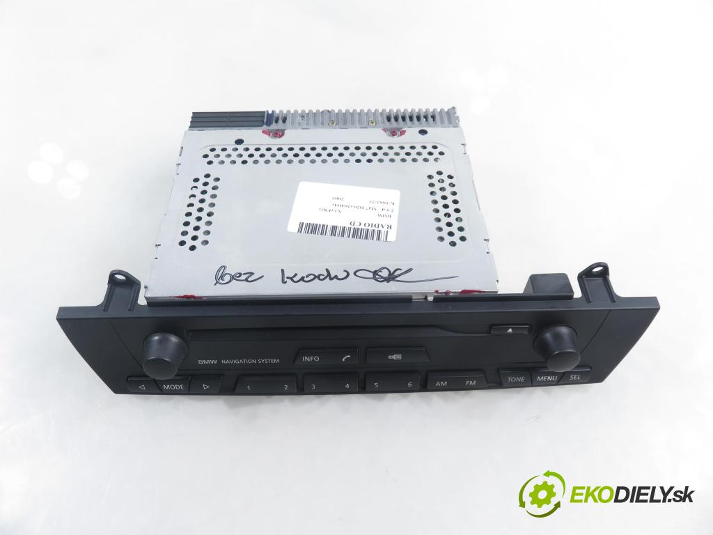BMW X3 (E83) SUV 2005 110,00 2.0 d 150 - M47 D20 (204D4) 1995,00 RADIO CD 4154936