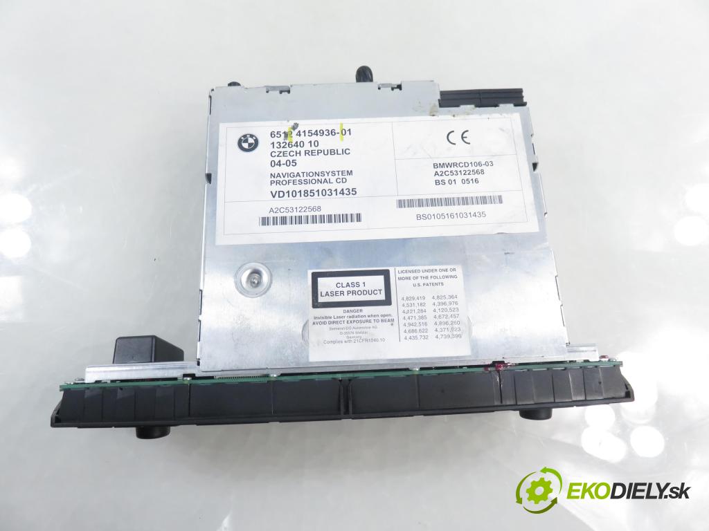 BMW X3 (E83) SUV 2005 110,00 2.0 d 150 - M47 D20 (204D4) 1995,00 RADIO CD 4154936