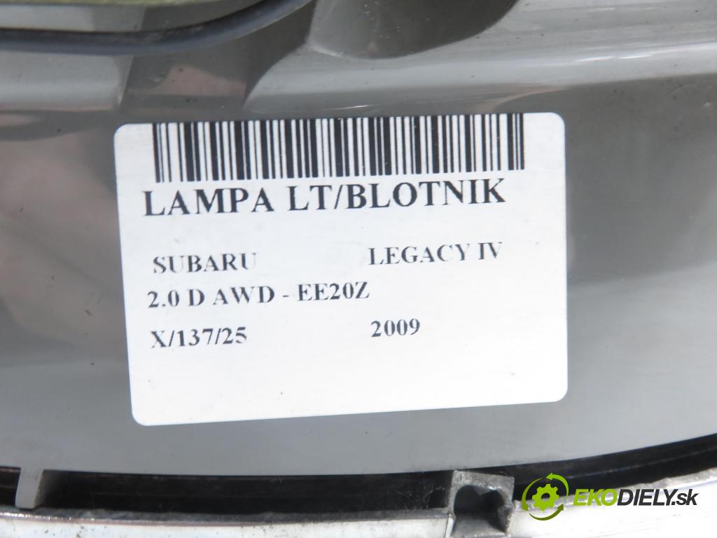 SUBARU LEGACY IV (BL) SEDAN 2009 110,00 2.0 D AWD 1998,00 světlo levé zadní 22020960