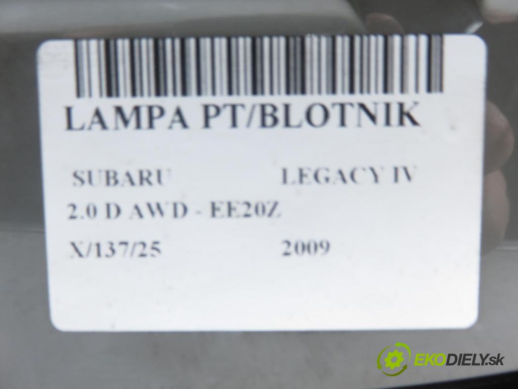 SUBARU LEGACY IV (BL) SEDAN 2009 110,00 2.0 D AWD 1998,00 světlo pravé zadní 22020960