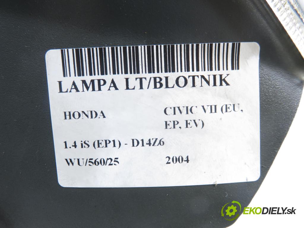 HONDA CIVIC VII Hatchback (EU, EP, EV) HB 2004 66,00 1.4 iS (EP1) 90 - D14Z6 1396,00 světlo levé zadní