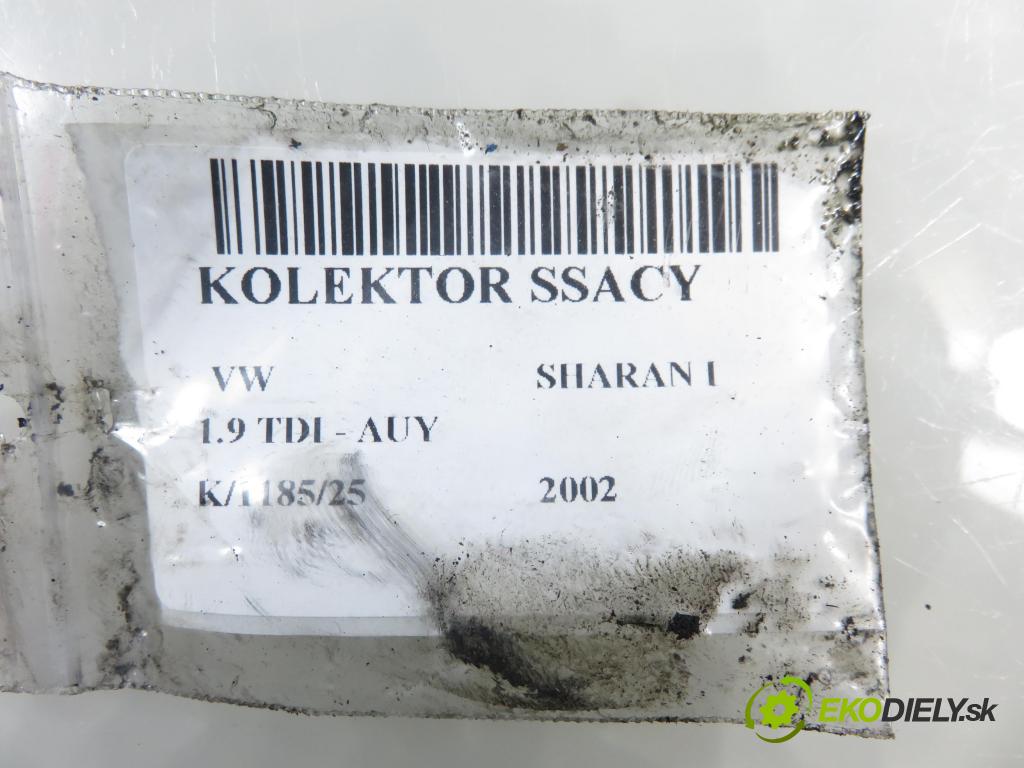 VW SHARAN (7M8, 7M9, 7M6) MINIVAN 2002 85,00 1.9 TDI PD 115 - AUY 1896,00 potrubí 038129113AG ; 038131521AF ; 038131501AA