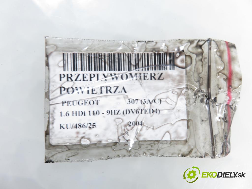 PEUGEOT 307 (3A/C) HB 2004 80,00 1.6 HDi 110 1560,00 váha vzduchu vzduchu 72834204 ; 9650010780