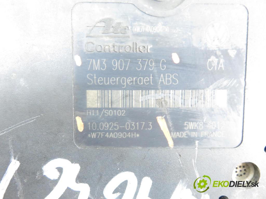 SEAT ALHAMBRA (7V8, 7V9) MINIVAN 2004 85,00 1.9 TDI PD 115 - AUY 1896,00 Pumpa ABS 7M3907379G ; 10092503173 (Pumpa ABS)