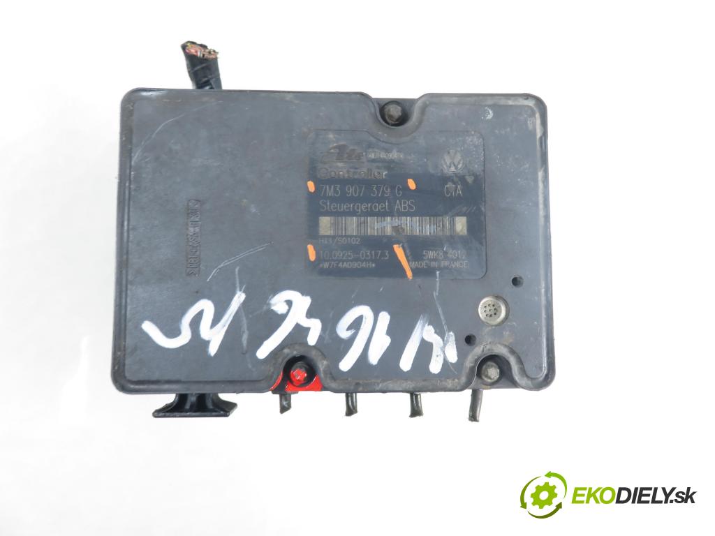 SEAT ALHAMBRA (7V8, 7V9) MINIVAN 2004 85,00 1.9 TDI PD 115 - AUY 1896,00 Pumpa ABS 7M3907379G ; 10092503173 (Pumpa ABS)