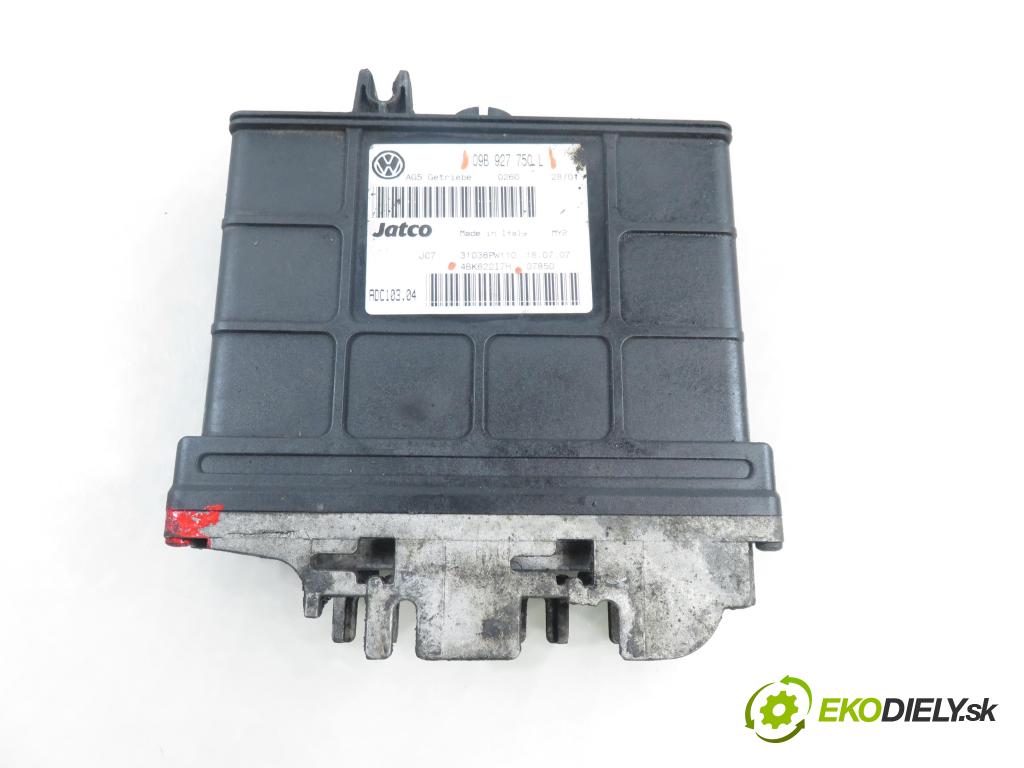 SEAT ALHAMBRA (7V8, 7V9) MINIVAN 2004 85,00 1.9 TDI PD 115 - AUY 1896,00 Riadiaca jednotka prevodovky 09B927750L ; 4BK622I7H