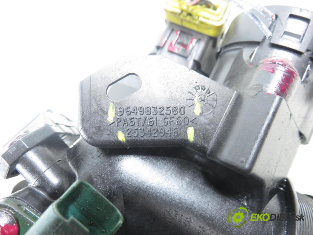 PEUGEOT 307 (3A/C) HB 2004 80,00 1.6 HDi 110 1560,00 Škrtiaca klapka 9649832580 ; 25342946 (Škrtiaca klapka)