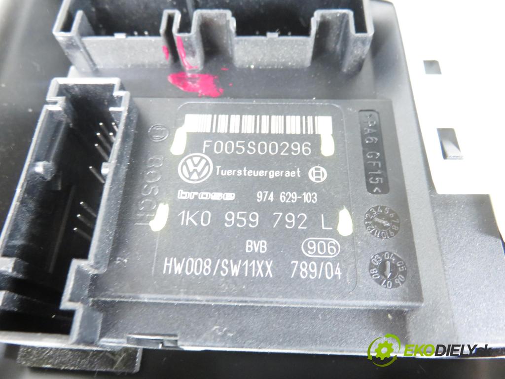 VW PASSAT B6 (3C2) SEDAN 2007 125,00 2.0 TDI - BMR 1968,00 mechanismus oken PPE 1K0959792L ; 1K0959702P ; 3C1837756L