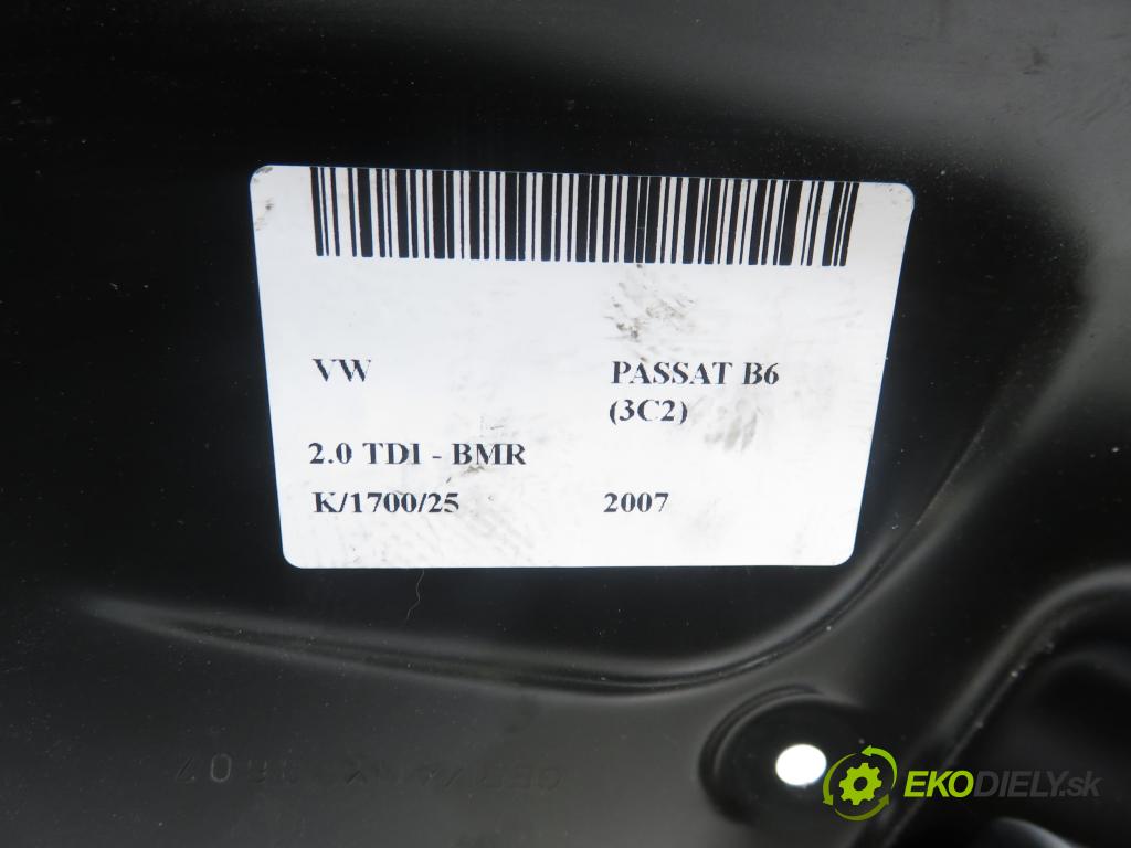 VW PASSAT B6 (3C2) SEDAN 2007 125,00 2.0 TDI - BMR 1968,00 mechanismus oken PPE 1K0959792L ; 1K0959702P ; 3C1837756L