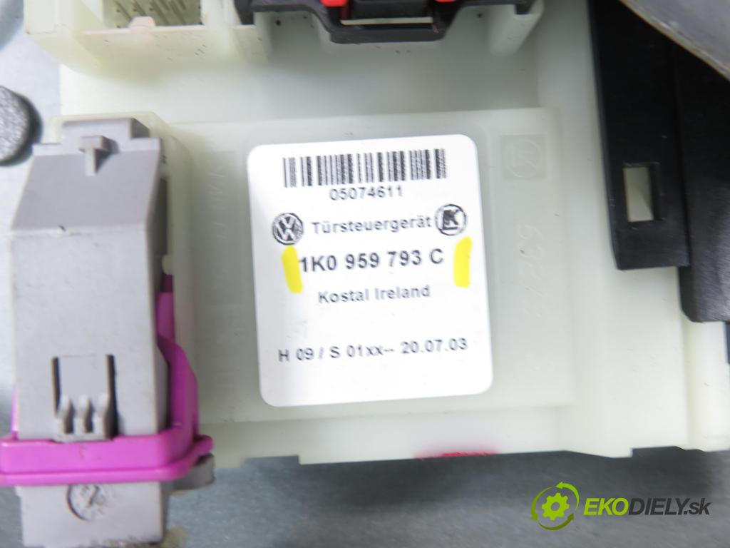 VW TOURAN (1T1, 1T2) MINIVAN 2005 75,00 1.6 - BGU 1595,00 Mechanizmus okien 1K0959793C ; 1T1837729R