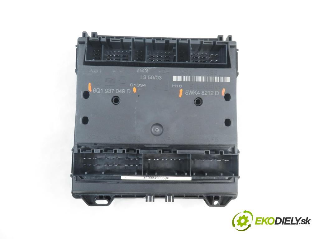 VW POLO (9N_) HB 2004 55,00 1.4 TDI - BAY 1422,00 MODUL komfortu 6Q1937049D ; 5WK48212D