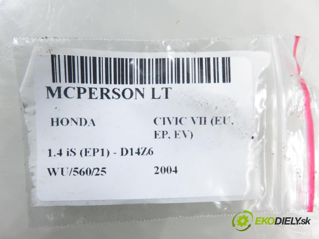 HONDA CIVIC VII Hatchback (EU, EP, EV) HB 2004 66,00 1.4 iS (EP1) 90 - D14Z6 1396,00 MCPERSON LT