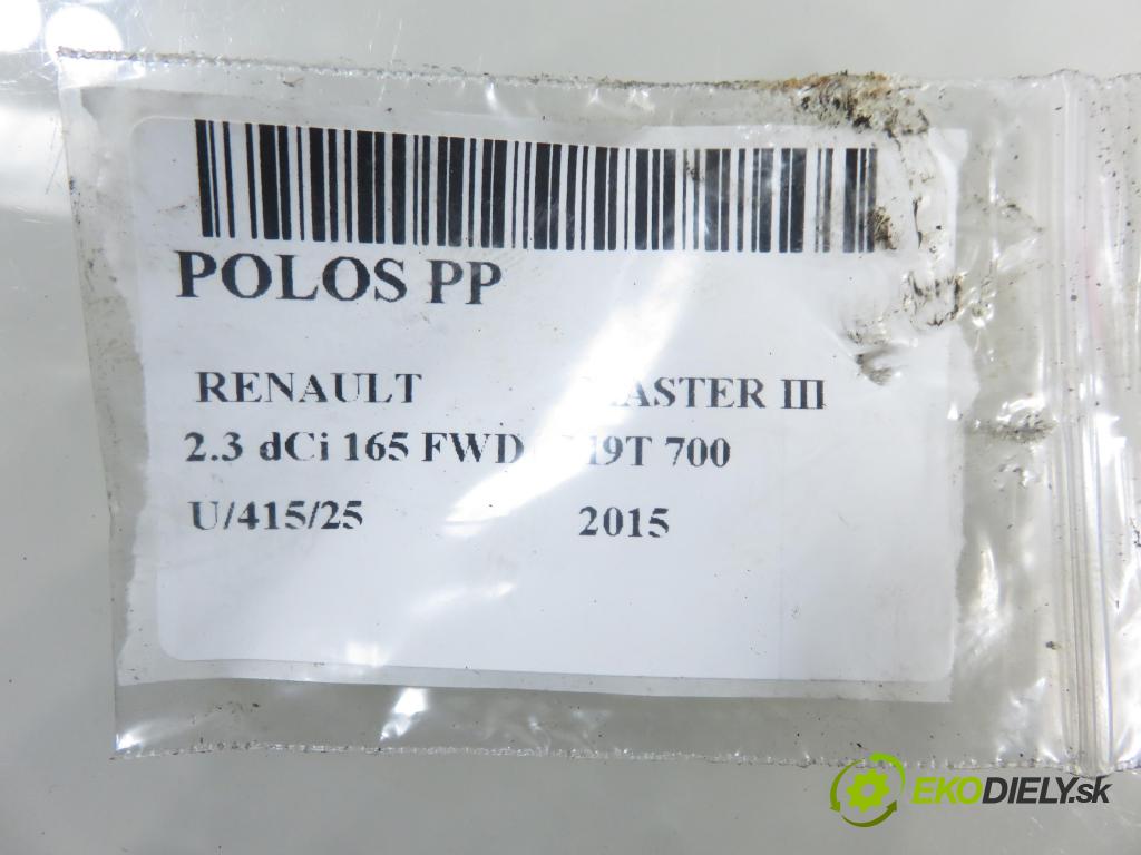 RENAULT MASTER III Platforma / podwozie (EV, HV, UV) KABINA/PLATFORMA 2015 0,00 2.3 dCi 165 FWD - M9T 700 2298,00 Poloos PP