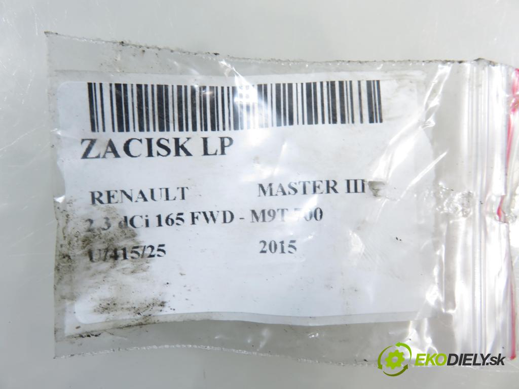 RENAULT MASTER III Platforma / podwozie (EV, HV, UV) KABINA/PLATFORMA 2015 0,00 2.3 dCi 165 FWD - M9T 700 2298,00 Brzdič strmeň LP
