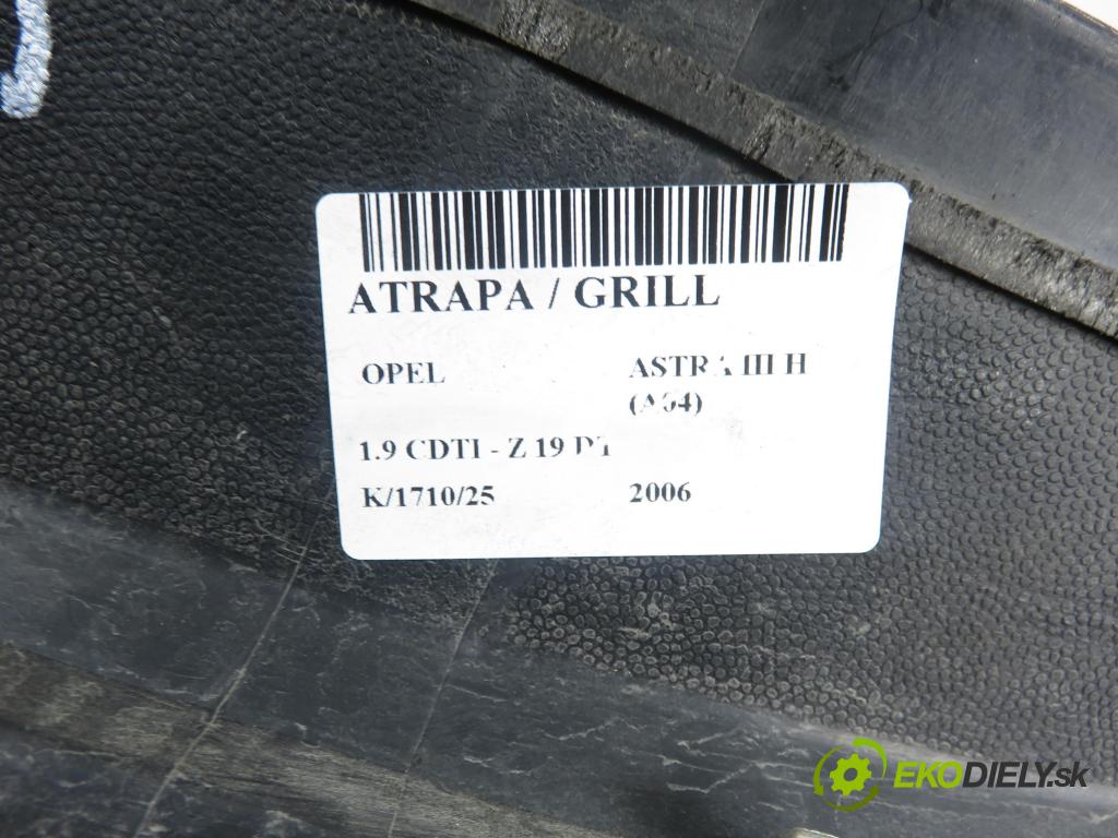 OPEL ASTRA H (A04) HB 2006 88,00 1.9 CDTI - Z 19 DT 1910,00 mřížka / maska 28766890