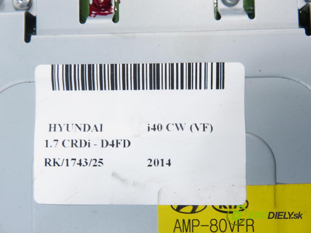 HYUNDAI i40 CW (VF) KOMBI 2014 100,00 1.7 CRDi 136 - D4FD 1685,00 zesilovač 963703Z101 (Zesilovač)