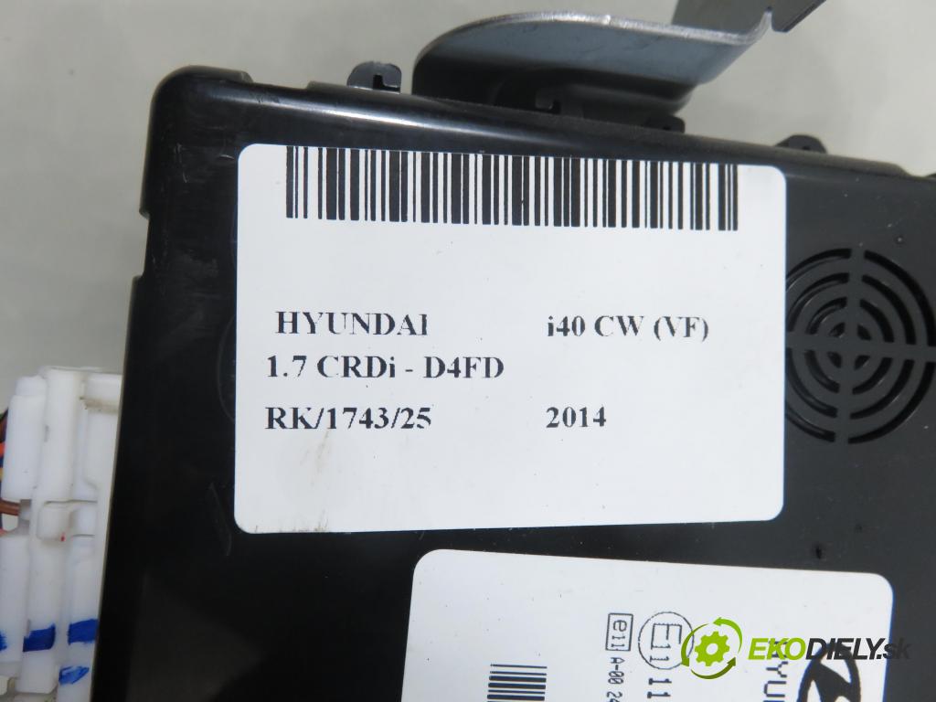 HYUNDAI i40 CW (VF) KOMBI 2014 100,00 1.7 CRDi 136 - D4FD 1685,00 MODUL BCM 954003Z447