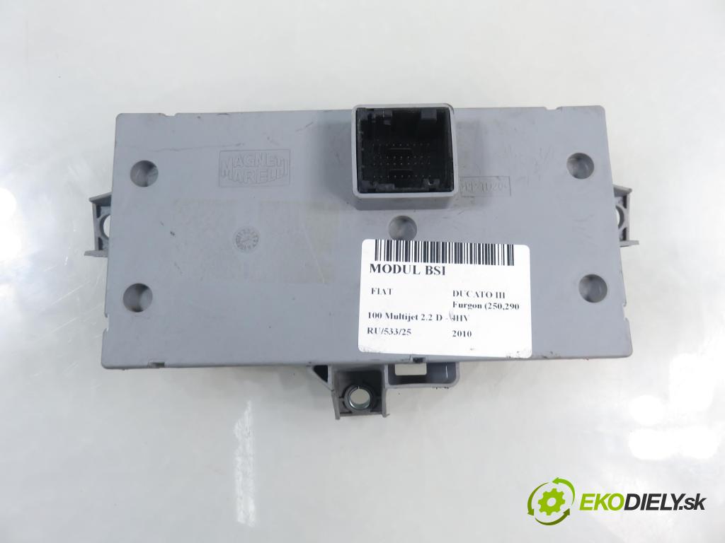 FIAT DUCATO Furgon (250_, 290_) FURGON 2010 74,00 100 Multijet 2.2 D - 4HV 2198,00 MODUL BSI 1364523080
