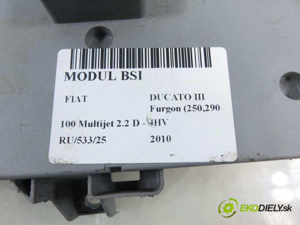FIAT DUCATO Furgon (250_, 290_) FURGON 2010 74,00 100 Multijet 2.2 D - 4HV 2198,00 MODUL BSI 1364523080