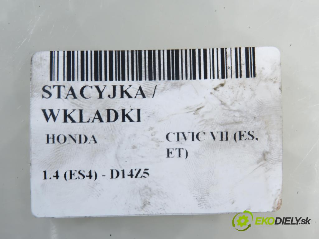 HONDA CIVIC VII Hatchback (EU, EP, EV) HB 2004 55,00 1.4 i 75 - D14Z6 1396,00 spinačka / zámky 25001031905A