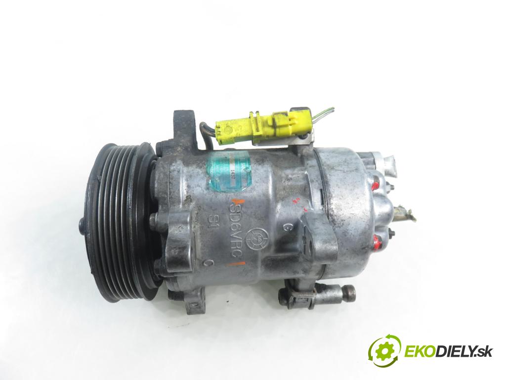 PEUGEOT 307 SW (3H) KOMBI 2003 79,00 2.0 HDI 110 - RHS 1997,00 KOMPRESOR: klimatizácie SD6VR0 (Kompresor klimatizácie)