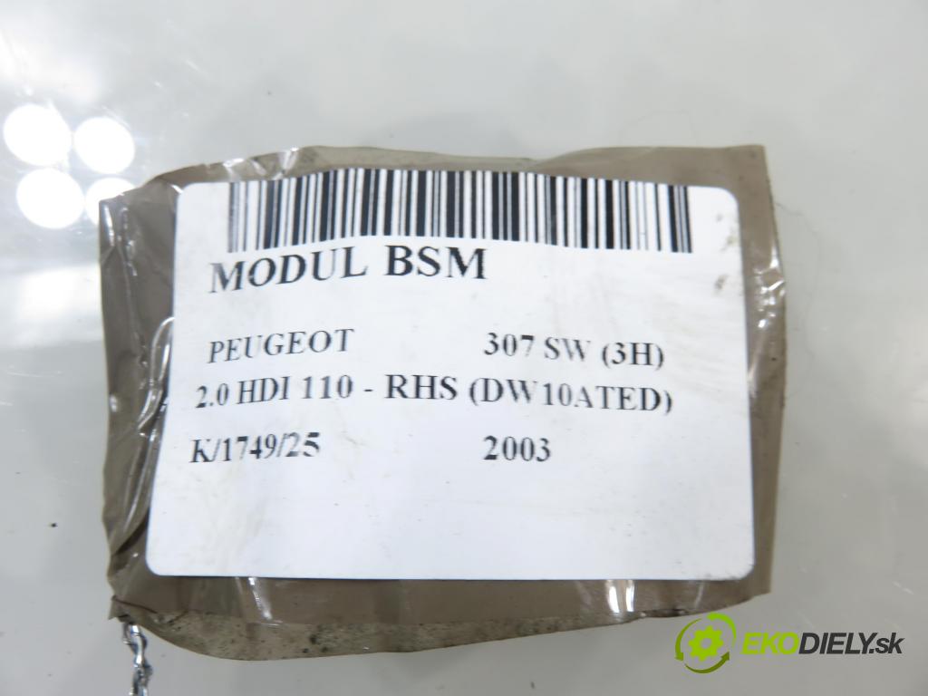 PEUGEOT 307 SW (3H) KOMBI 2003 79,00 2.0 HDI 110 - RHS 1997,00 MODUL BSM 9650663880