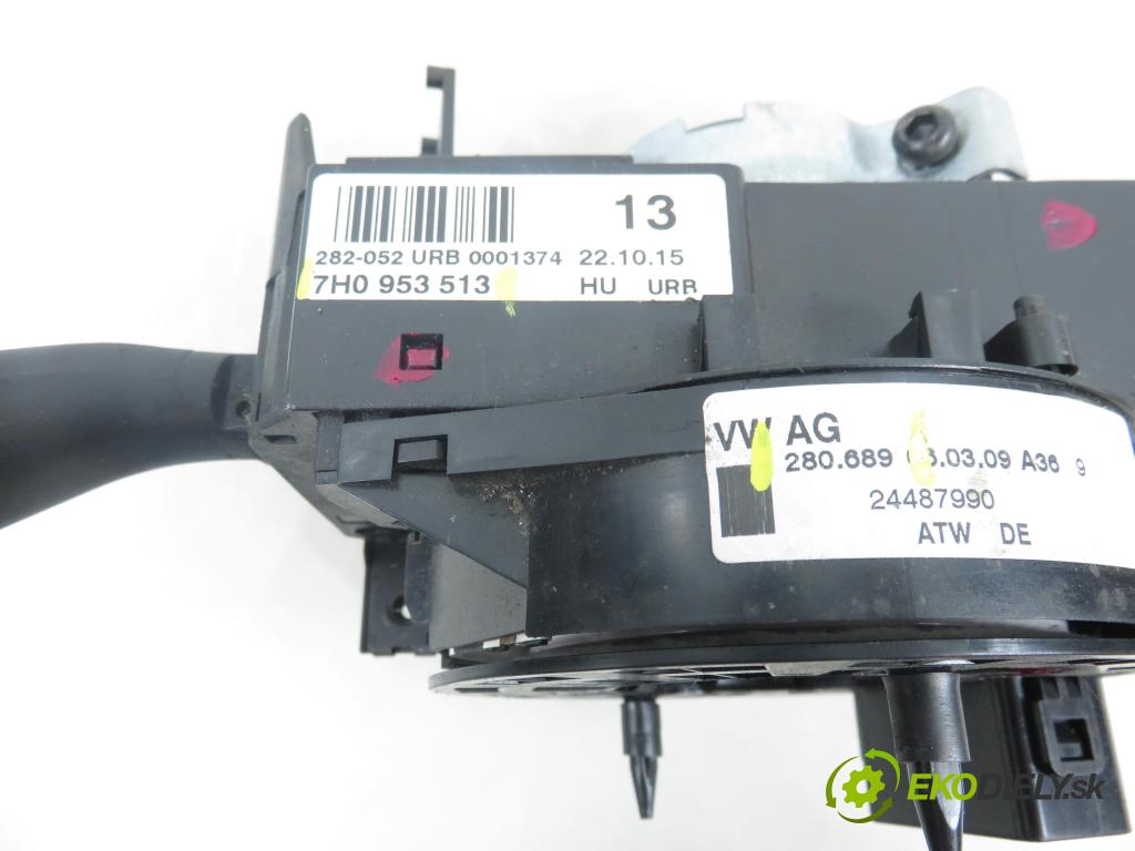 SEAT IBIZA IV (6J5, 6P1) HB 2009 51,00 1.2 12V DOHC 70 - BZG 1198,00 páčka/prepínač 7H0953513 ; 280689