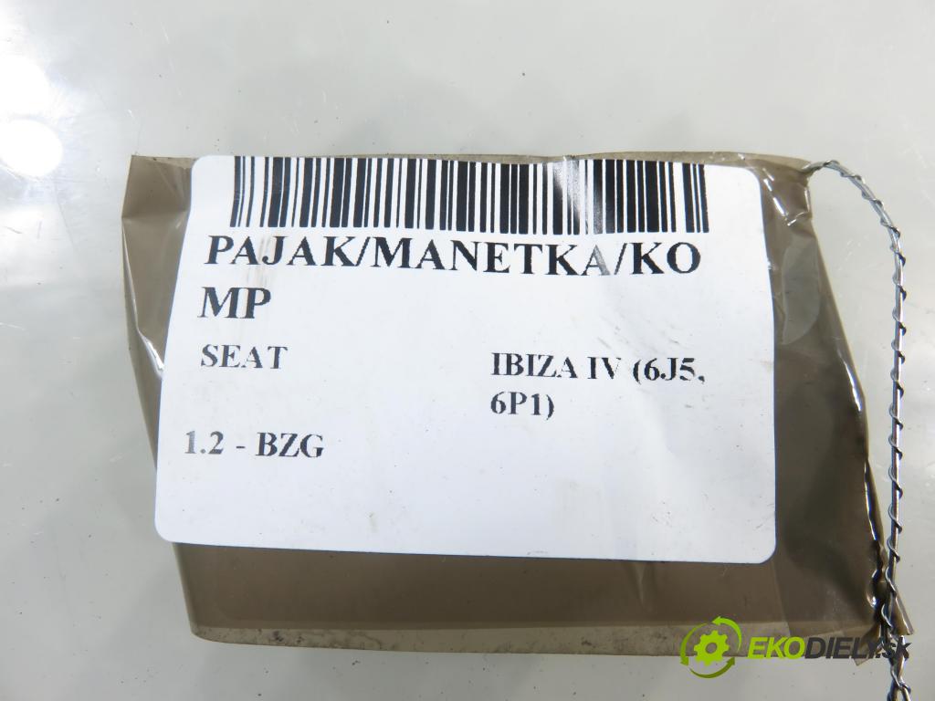 SEAT IBIZA IV (6J5, 6P1) HB 2009 51,00 1.2 12V DOHC 70 - BZG 1198,00 páčka/prepínač 7H0953513 ; 280689