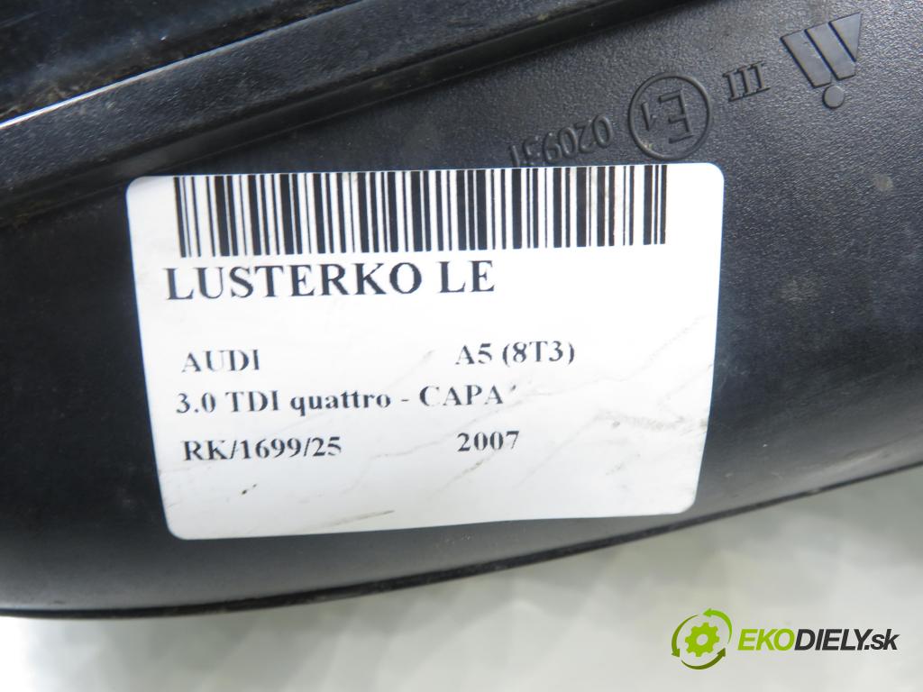 AUDI A5 (8T3) COUPE 2007 176,00 3.0 TDI quattro - CAPA 2967,00 Spätné zrkadlo LE