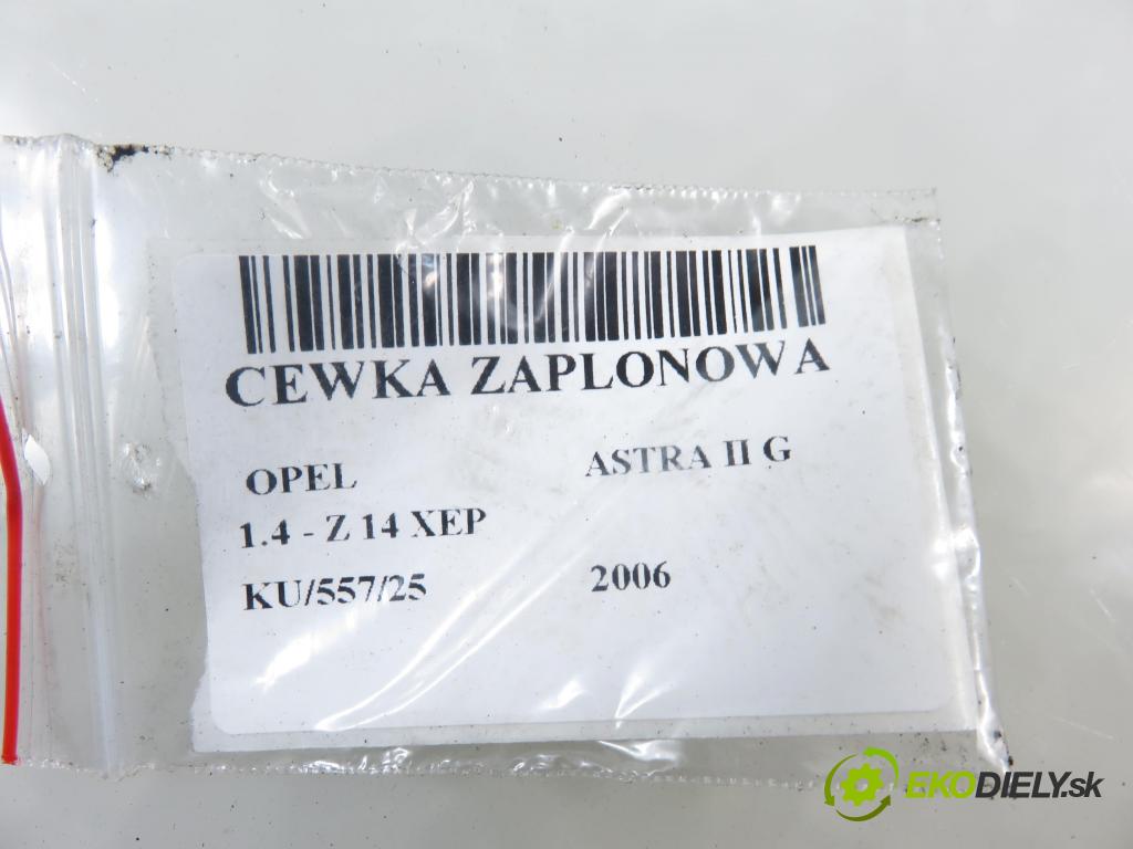 OPEL ASTRA G liftback (T98) HB 2006 66,00 1.4 - Z 14 XEP 1364,00 Cievka zapaľovacia 0221503472