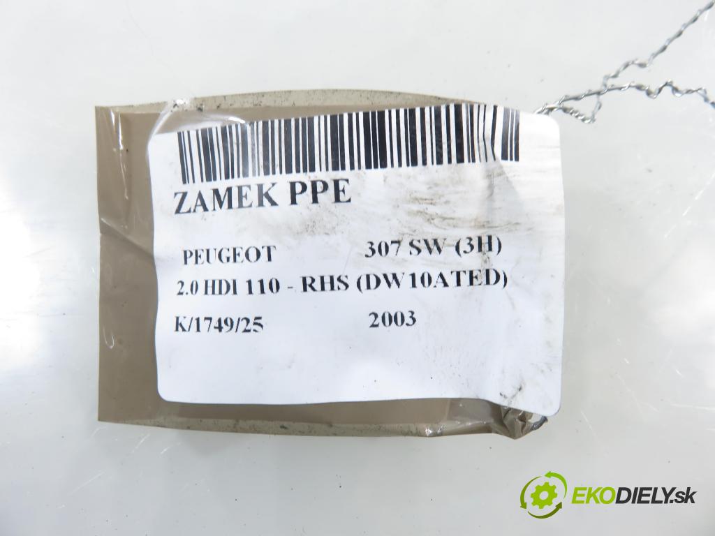 PEUGEOT 307 SW (3H) KOMBI 2003 79,00 2.0 HDI 110 - RHS 1997,00 zámok PPE