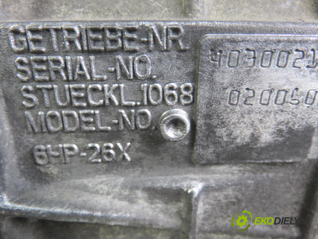 BMW 5 (E60) SEDAN 2006 170,00 530 xd 231 - M57 D30 (306D3) 2993,00 převodovka AUTOMATICKÝ 6HP26X