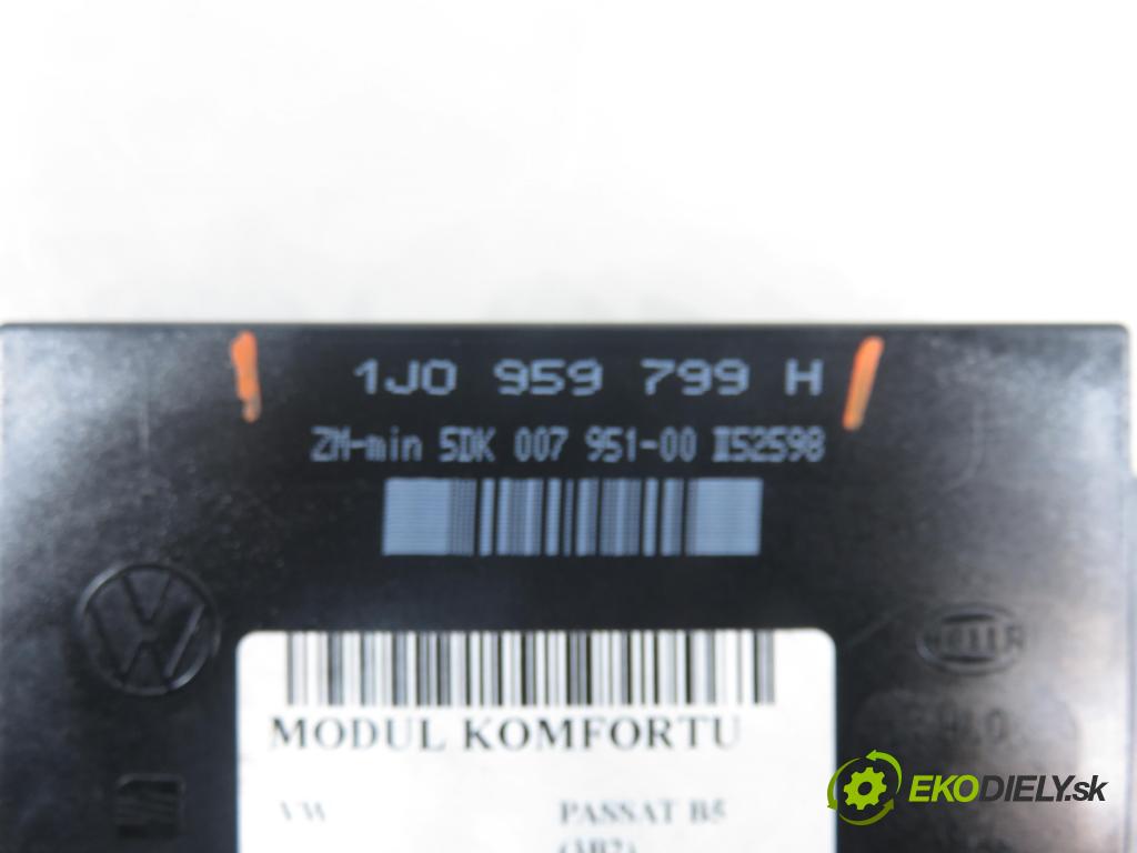 VW PASSAT B5 (3B2) SEDAN 1998 81,00 1.9 TDI 110 - AFN 1896,00 MODUL komfortu 1J0959799H
