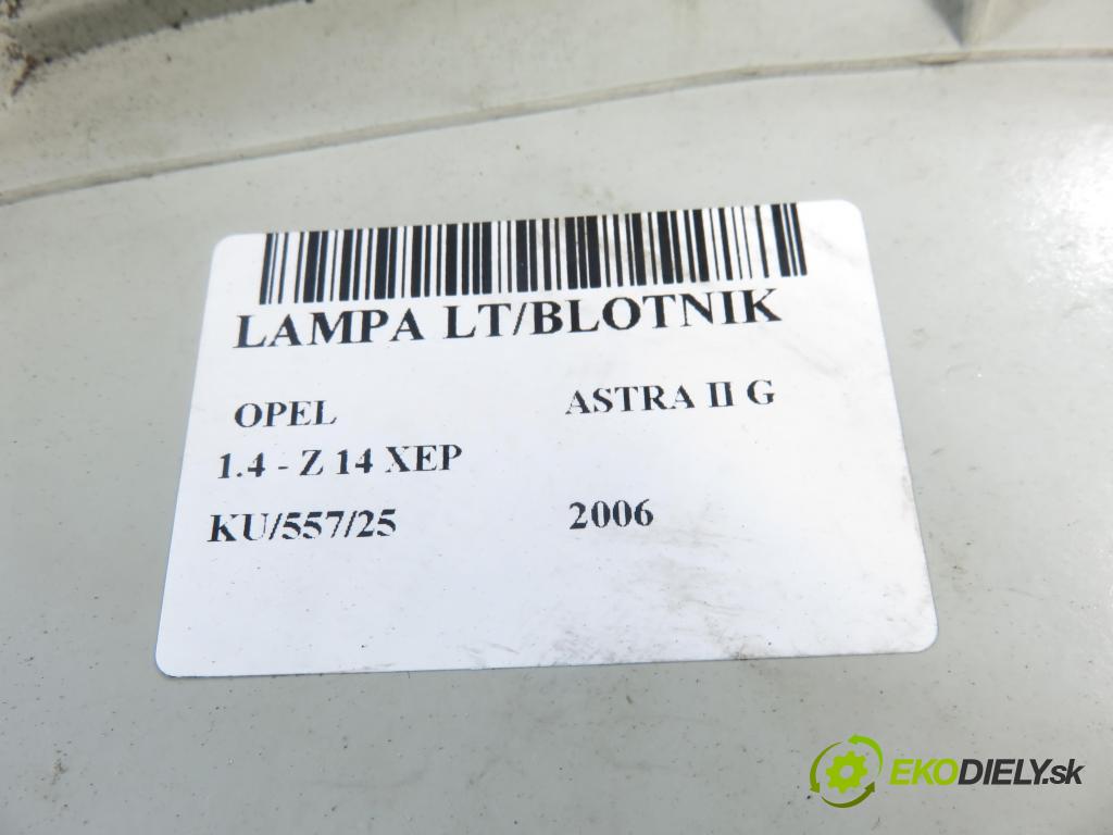OPEL ASTRA G liftback (T98) HB 2006 66,00 1.4 - Z 14 XEP 1364,00 světlo levé zadní