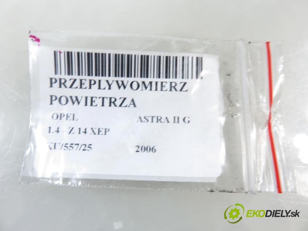 OPEL ASTRA G liftback (T98) HB 2006 66,00 1.4 - Z 14 XEP 1364,00 váha vzduchu vzduchu F00C2G2063