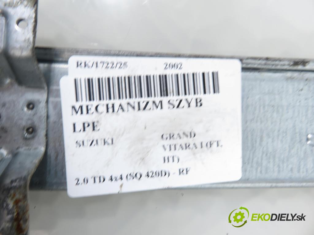 SUZUKI GRAND VITARA I (FT, HT) TERENOWY 2002 64,00 2.0 TD 87 4x4 - RF (MAZDA) 1998,00 mechanismus oken 8346065D00