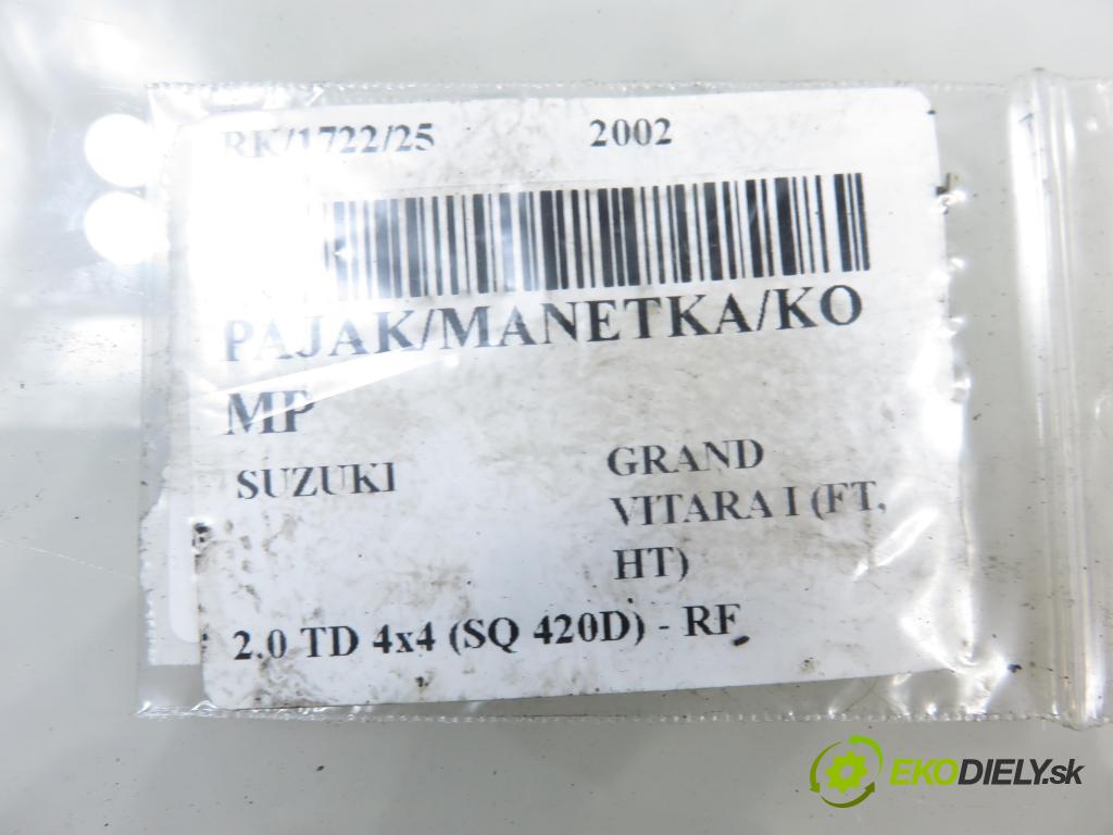 SUZUKI GRAND VITARA I (FT, HT) TERENOWY 2002 64,00 2.0 TD 87 4x4 - RF (MAZDA) 1998,00 PAKA/ŘAZENÍ/SADA: 3740066D1