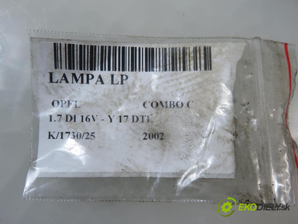 OPEL COMBO C KOMBIVAN 2002 48,00 1.7 DI 16V - Y 17 DTL 1686,00 Svetlo LP