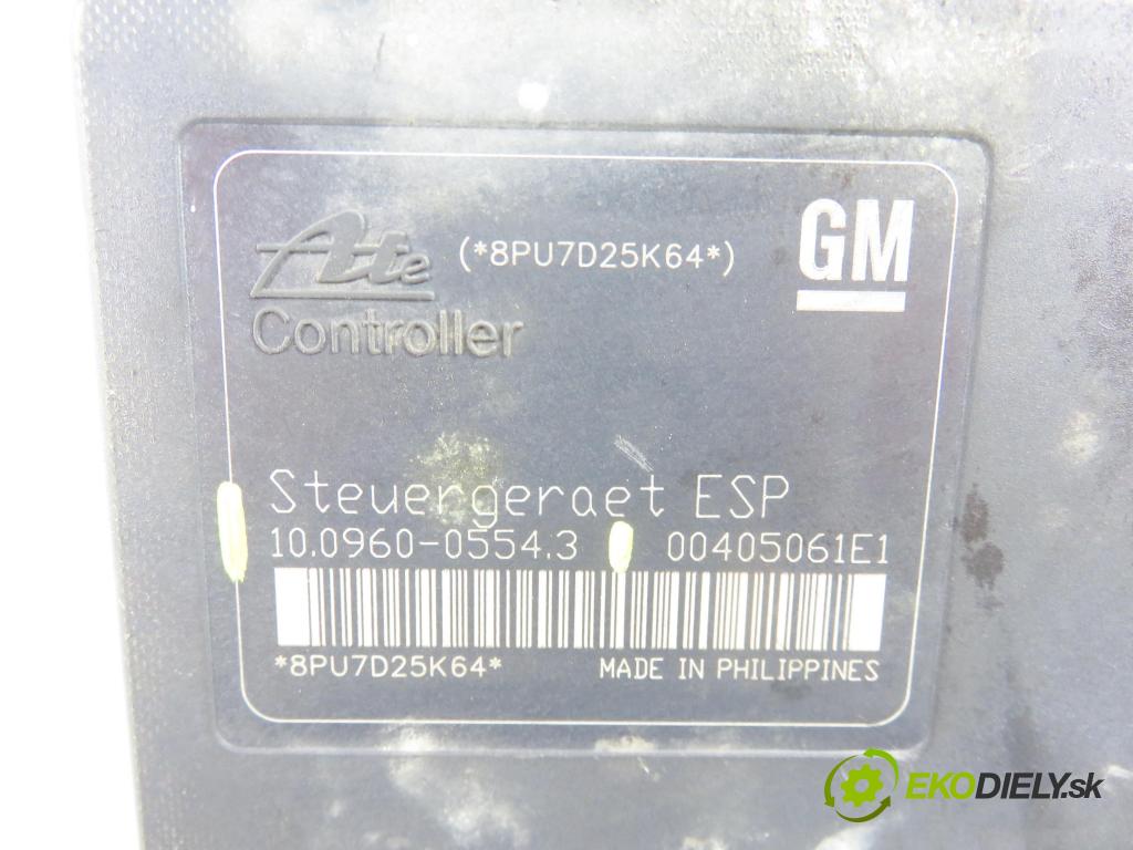 OPEL ASTRA H Kombi (A04) KOMBI 2007 81,00 1.7 CDTI - A 17 DTJ 1686,00 Pumpa ABS 10096005543 ; 13246535BL (Pumpa ABS)