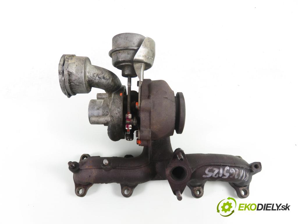 VW PASSAT B6 Variant (3C5) KOMBI 2006 77,00 1.9 TDI - BKC 1896,00 Turbodúchadlo 038253014G (Turbodúchadlo (kompletné))