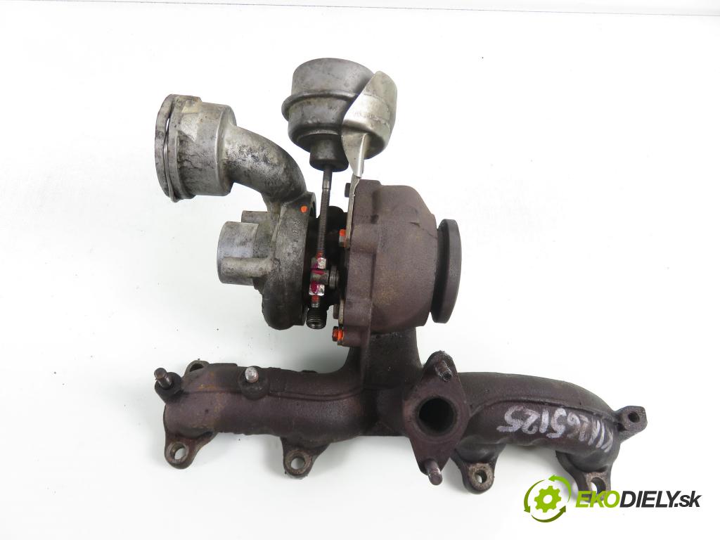 VW PASSAT B6 Variant (3C5) KOMBI 2006 77,00 1.9 TDI - BKC 1896,00 Turbodúchadlo 038253014G (Turbodúchadlo (kompletné))