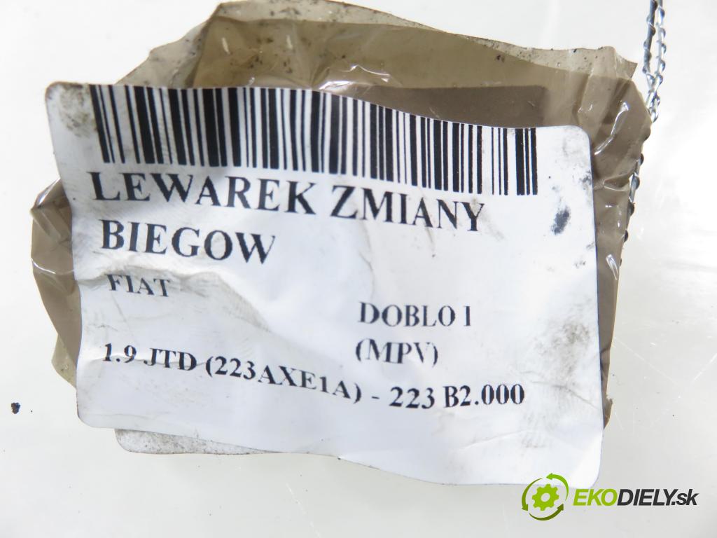 FIAT DOBLO nadwozie wielkoprzestrzenne (MPV) (119_, 223_) KOMBIVAN 2003 74,00 1.9 JTD (223AXE1A) - 223 B2.000 1910,00 ZVEDÁK: