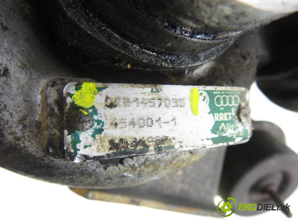 AUDI 80 (8C, B4) SEDAN 1993 66,00 1.9 TDI - 1Z 1896,00 Turbodúchadlo 028145703D (Turbodúchadlo (kompletné))